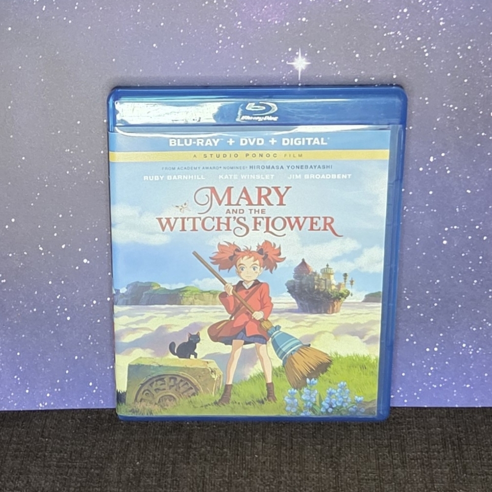 (3/$15) Mary and the Witch's Flower Blu-ray + DVD